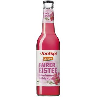 Eistee mit Himbeere & Hibiskus