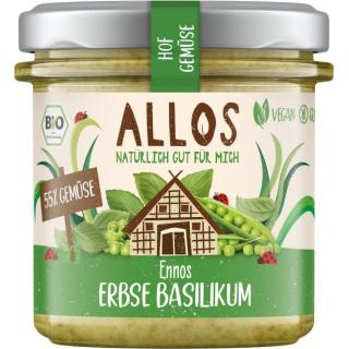 Hofgemüse Ennos Erbse Basil