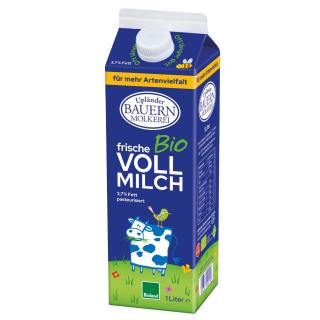 Upländer Vollmilch 3,7% Tetra