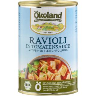 Ravioli in Tomatensauce