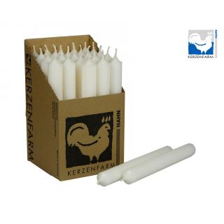 Stabkerze weiß