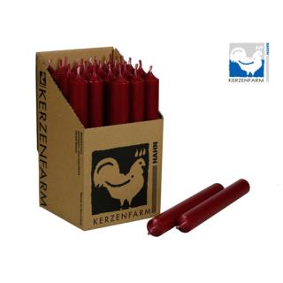 Stabkerze himbeerrot