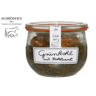 Schröder´s Grünkohl mit Kohlwurst