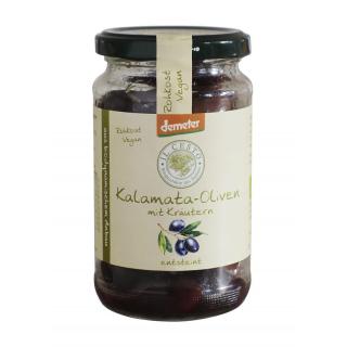 Kalamata Oliven mit Kräutern