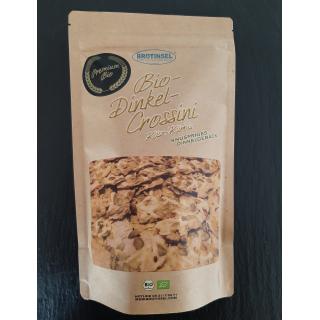 Dinkel-Crossini Käse-Kürbis