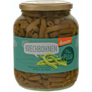 Brechbohnen, großes Glas