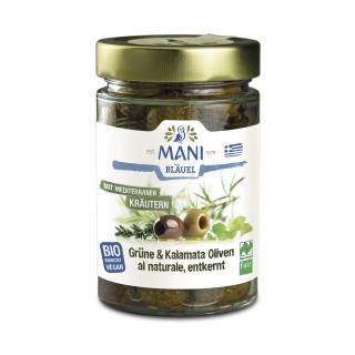 Grüne & Kalamata Oliven Kräute