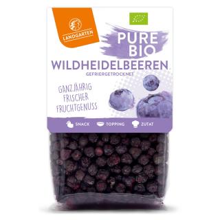 Pure Heidelbeeren gefriergetro