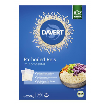 ParboiledReis im Kochbeutel