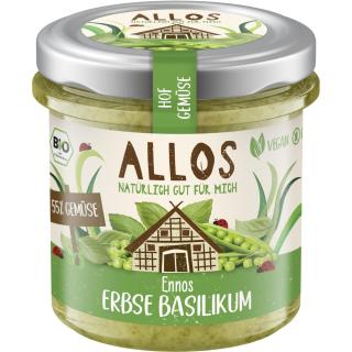Hofgemüse Ennos Erbse Basil