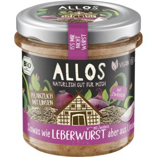 Iss mir nicht Wurst Leberwurst mit Zwiebeln