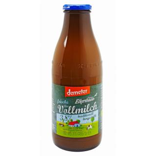 Demeter Vollmilch 3,8% Flasche