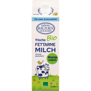 fettarme Upländer Milch Tetrapack