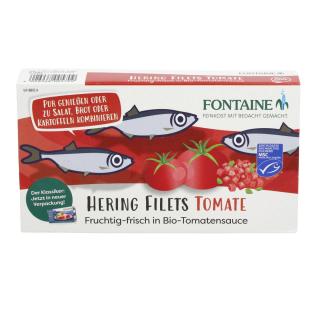 Heringsfilets inTomatensoße