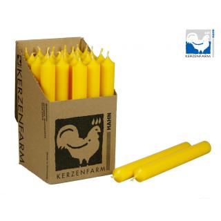 Stabkerze gelb