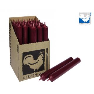Stabkerze dunkelrot