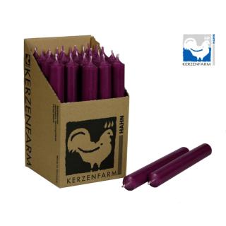 Stabkerze aubergine