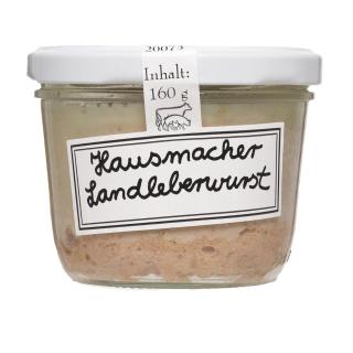 Hausm. Leberwurst im Glas