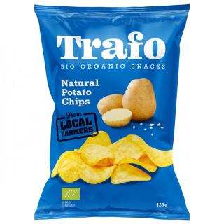 Chips gesalzen