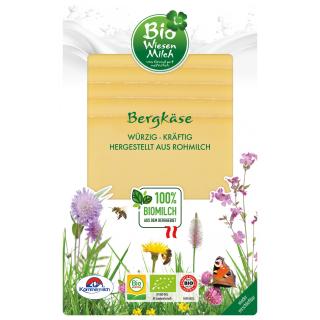 Bio Wiesenmilch Bergkäse 45%F