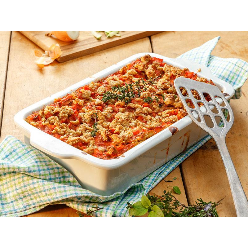 Pesto-Lasagne mit Tofu