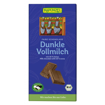 Vollmilch Schokolade Dunkel 46% HIH