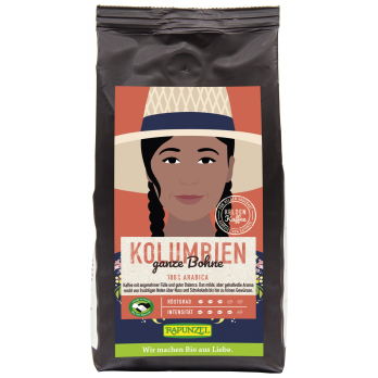 Heldenkaffee Kolumbien, ganze Bohne HIH