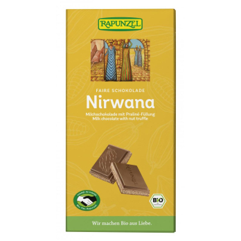 Nirwana Milchschokolade mit Praliné-Füllung HIH