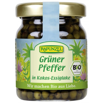 Grüner Pfeffer in Kokos-Essiglake