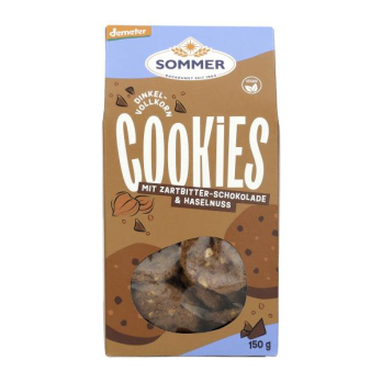 Dinkel Schoko Cookies, Vollkor