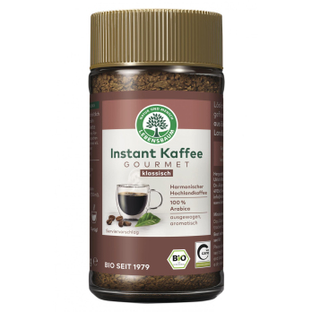 Gourmet Kaffee, instant