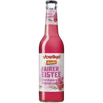 Eistee mit Himbeere & Hibiskus