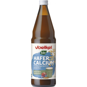 Haferdrink Calcium Glasflasche