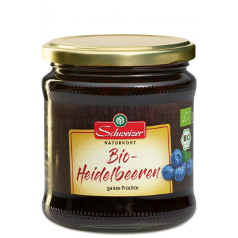Heidelbeeren im Glas
