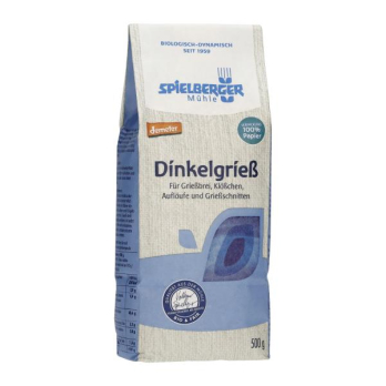 Dinkelgrieß Demeter