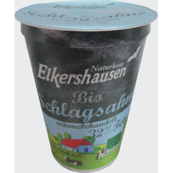 Schlagsahne im Becher 32%
