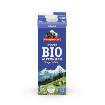 länger haltbare Bio-Vollmilch