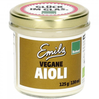 Vegane Mandelmayo+Knoblauch