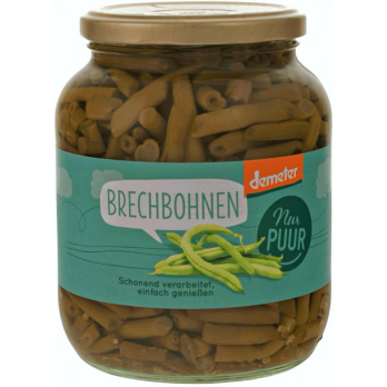 Brechbohnen, großes Glas