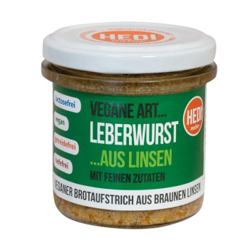 Leberwurst aus Linsen fein